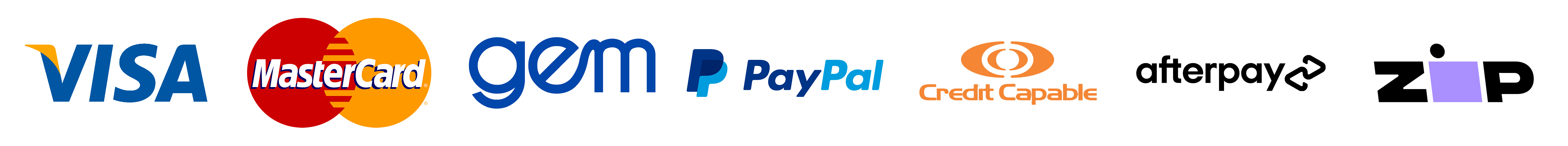 Payment method logos